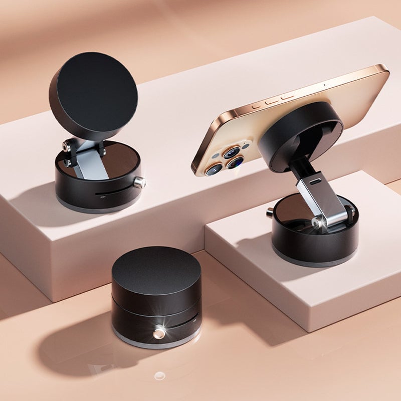 Supporto magnetico a ventosa