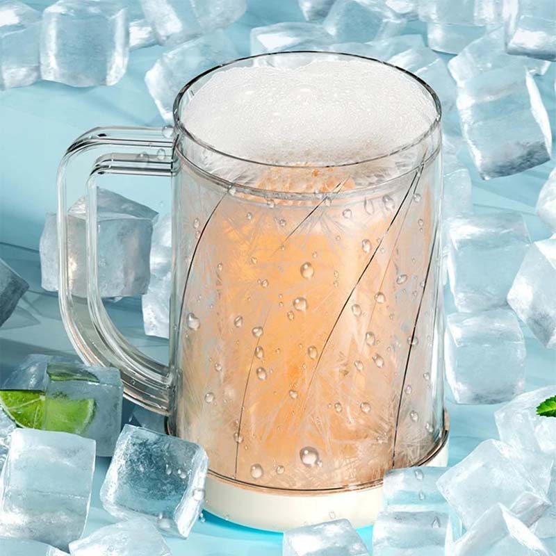 Boccale di birra congelatore