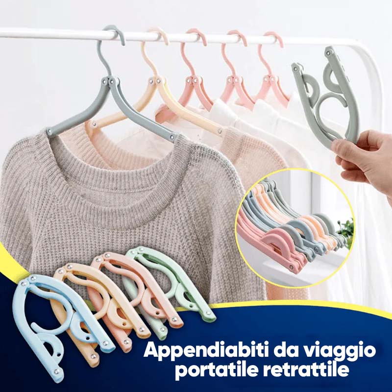Ganci da viaggio portatili retrattili