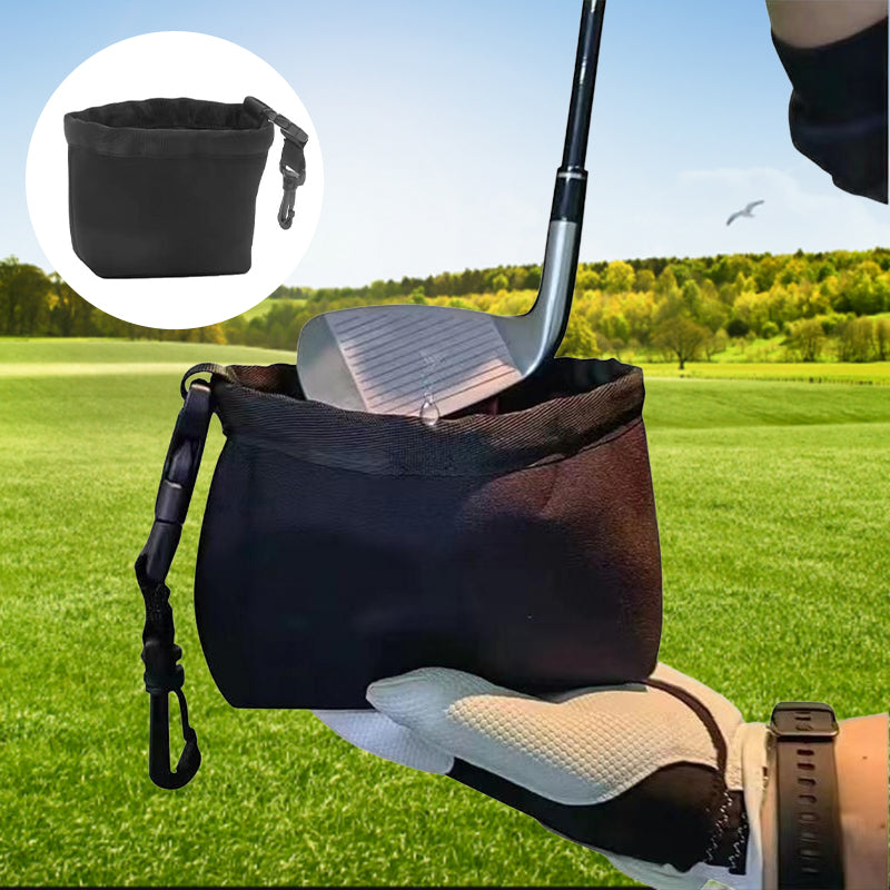 Sacco per la pulizia di mazze da golf e palline da golf