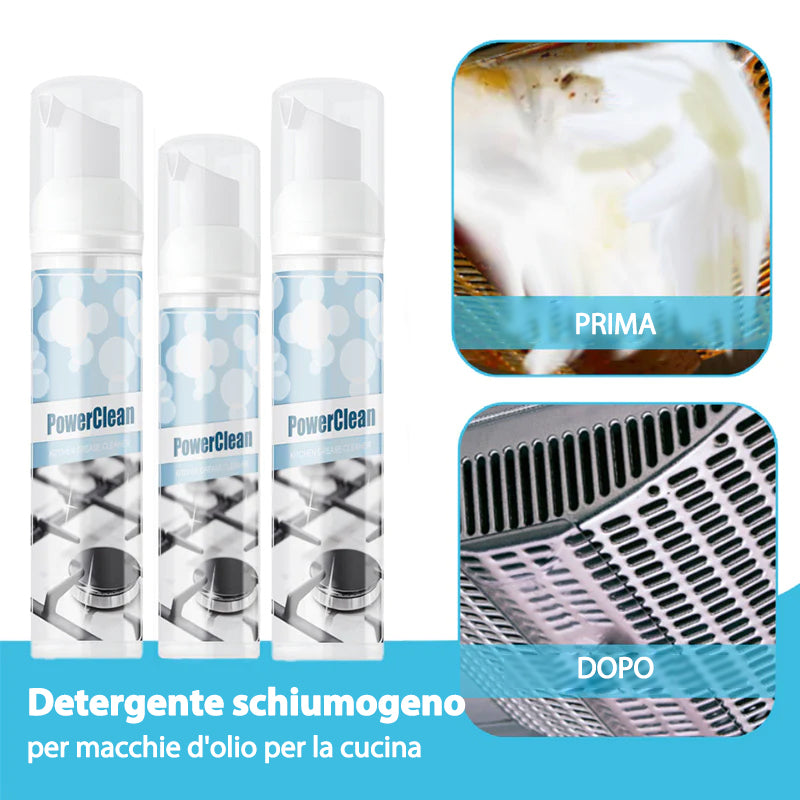 Detergente a schiuma