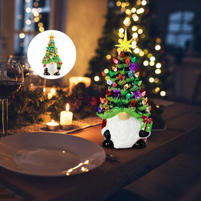Decorazione per albero di Natale con design di Babbo Natale