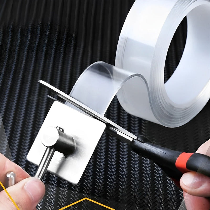 Nastro adesivo senza traccia, lavabile e adesivo