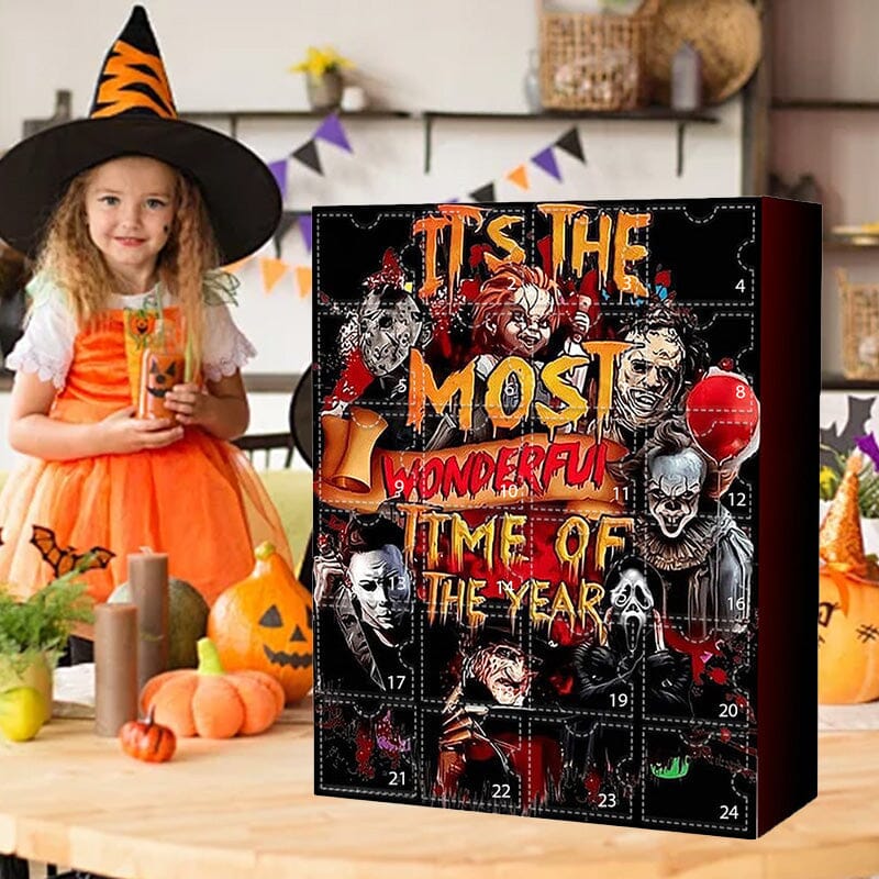 Calendario dell'avvento dei personaggi dei film horror di Halloween