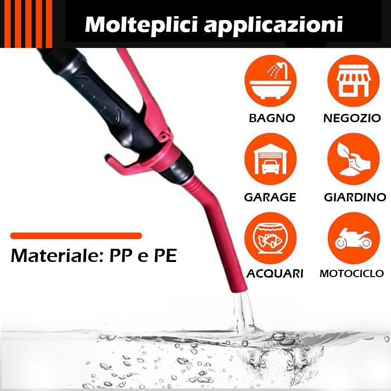 Pompa portatile a batteria