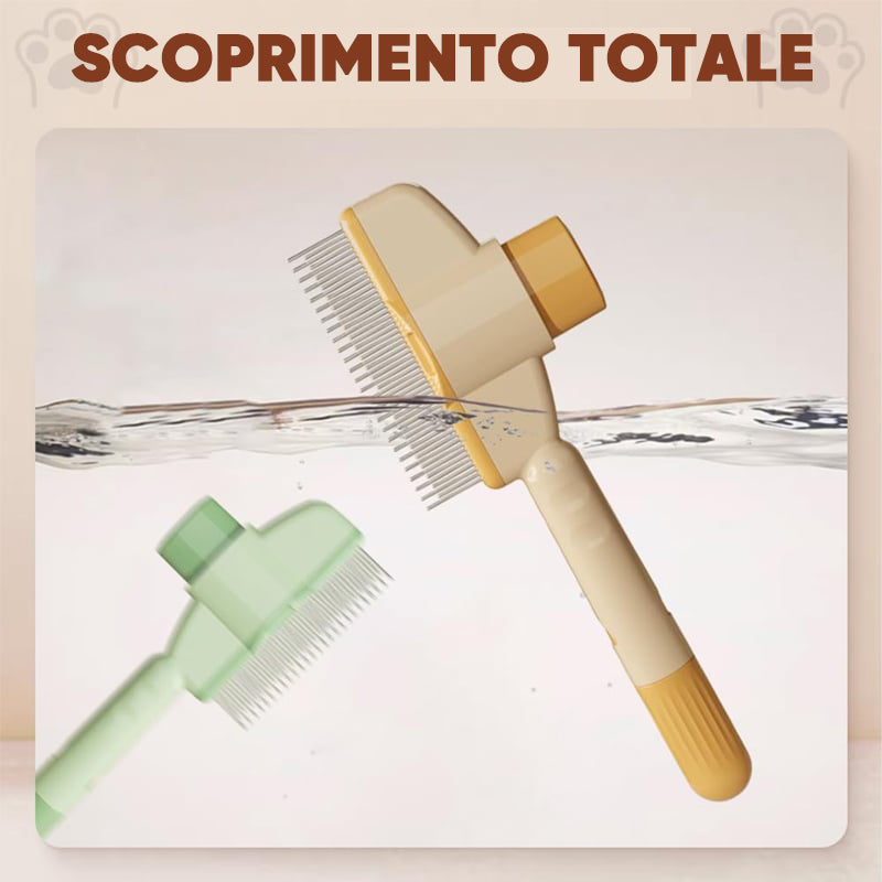 Spazzola autopulente per animali domestici