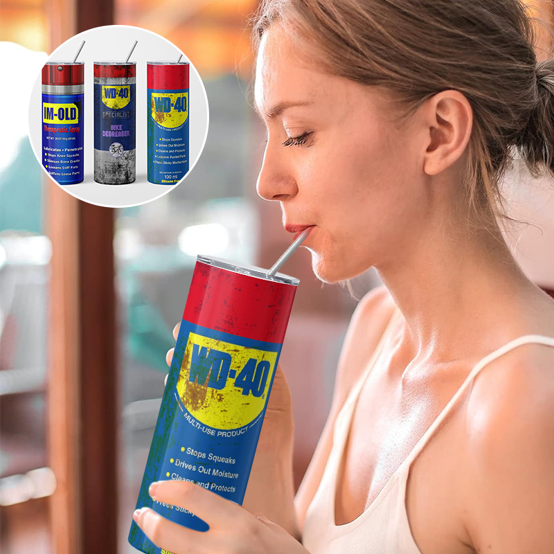 Tazza thermos con motivo sporco