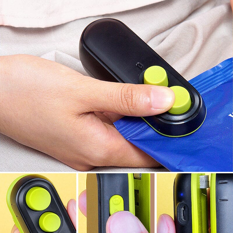 Mini sigillatrice portatile per sacchetti di patatine