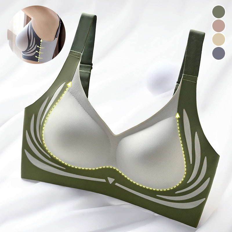 Reggiseno push-up wireless anti-cedimento sollevante