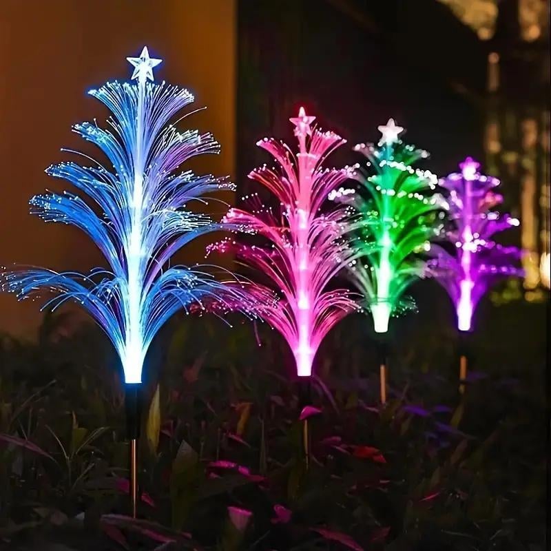 Luce solare da giardino a forma di medusa