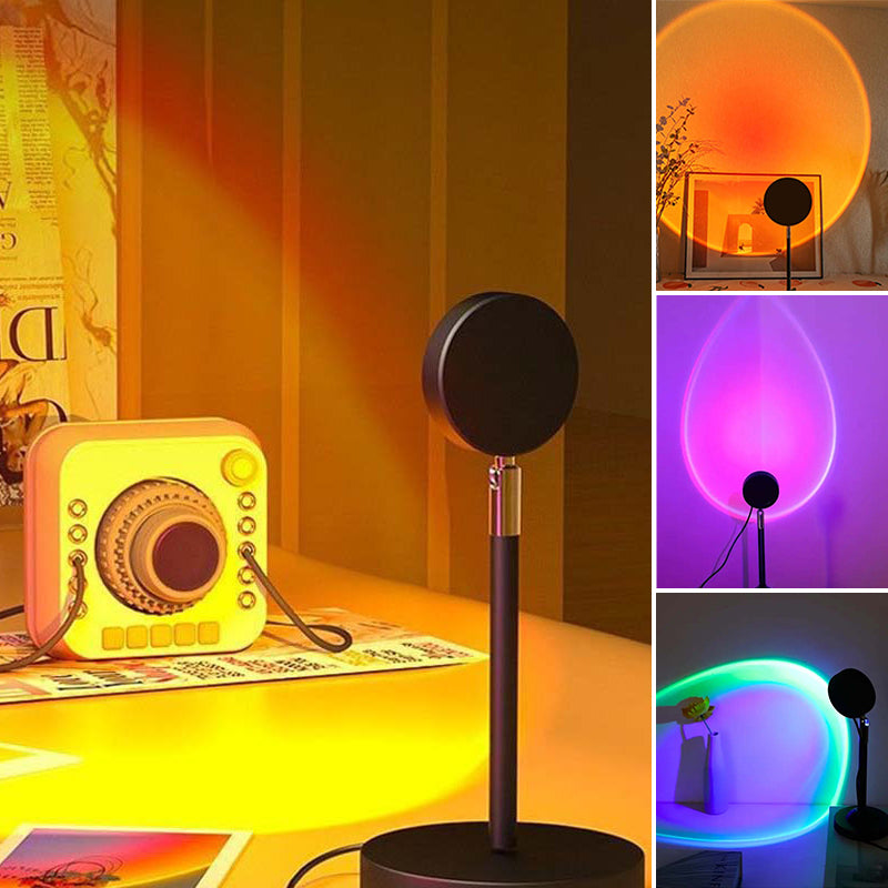 Lampada di proiezione tramonto RGB