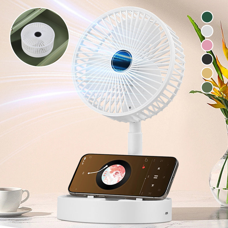Ventilatore pieghevole telescopico