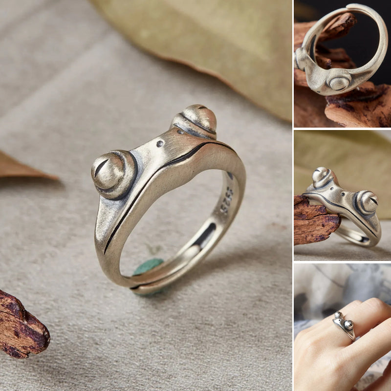 Anello Vintage con Rana