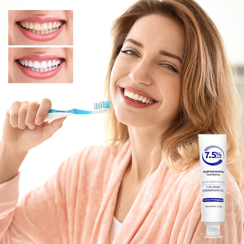 Dentifricio all'idrossiapatite