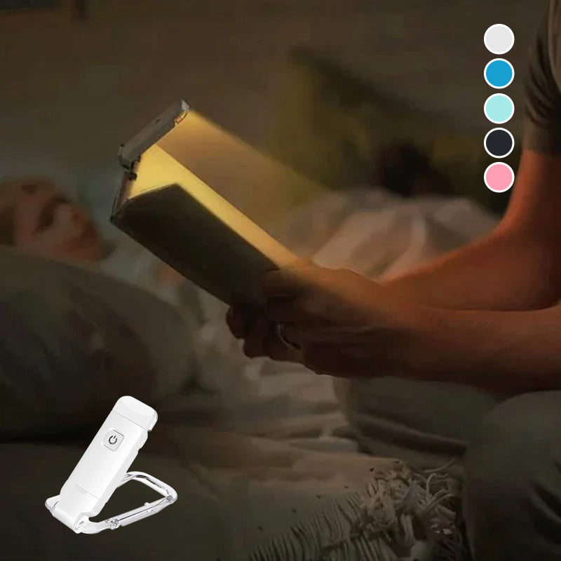 Luce per libri ricaricabile