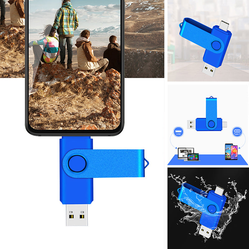 Chiavetta di memoria doppia unità 2 in 1