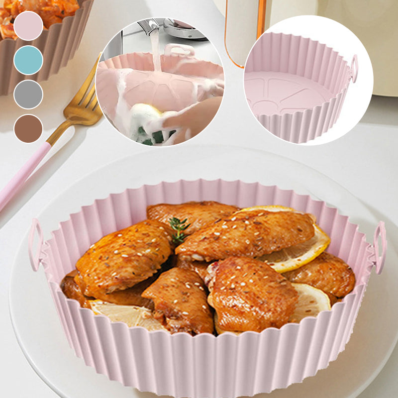 Teglia da forno in silicone per friggitrice ad aria