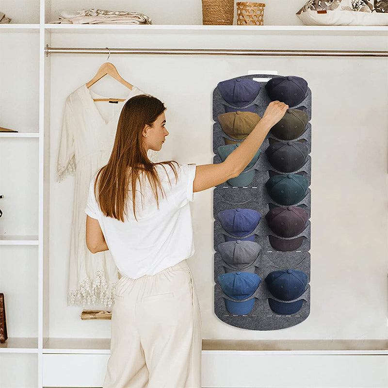 Porta organizer per cappelli multitasche da appendere