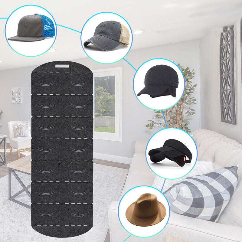Porta organizer per cappelli multitasche da appendere
