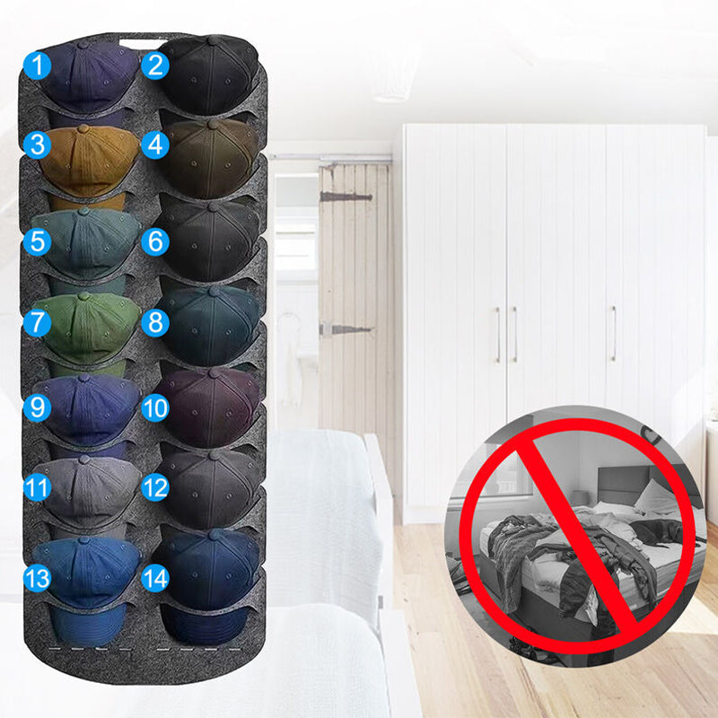 Porta organizer per cappelli multitasche da appendere
