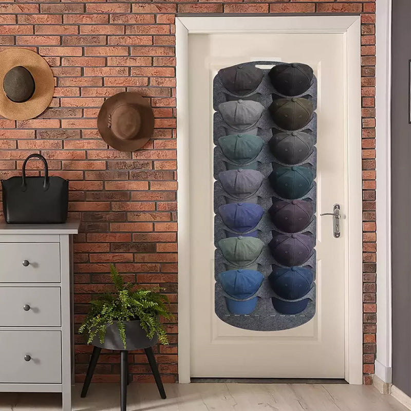 Porta organizer per cappelli multitasche da appendere