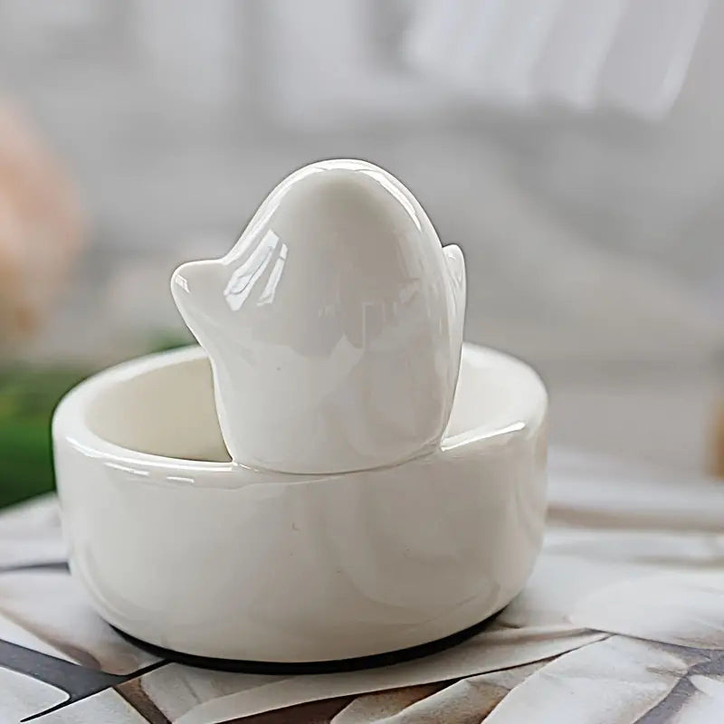 Carino Portacandele Fantasma