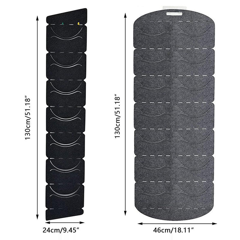 Porta organizer per cappelli multitasche da appendere
