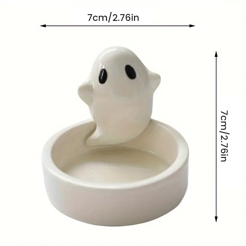 Carino Portacandele Fantasma
