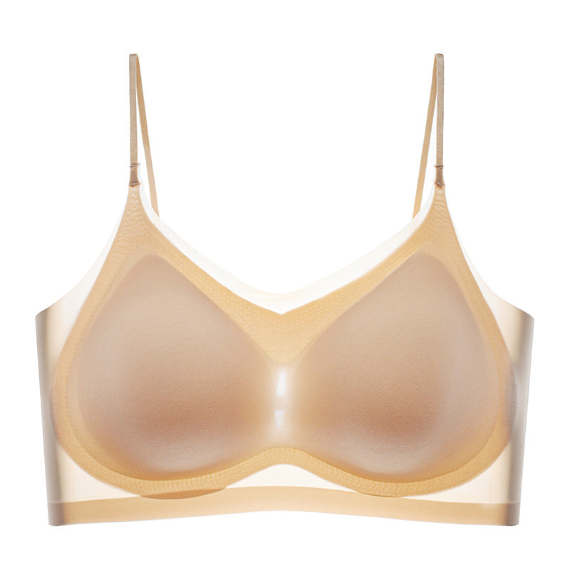 Reggiseno estivo senza cuciture in seta di ghiaccio