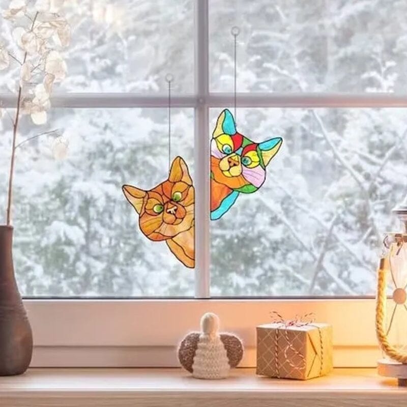 Decorazione Divertente dei Gatti