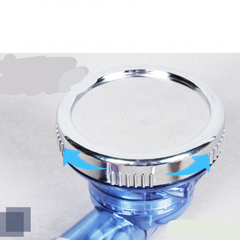 Soffione doccia con filtrazione ionica
