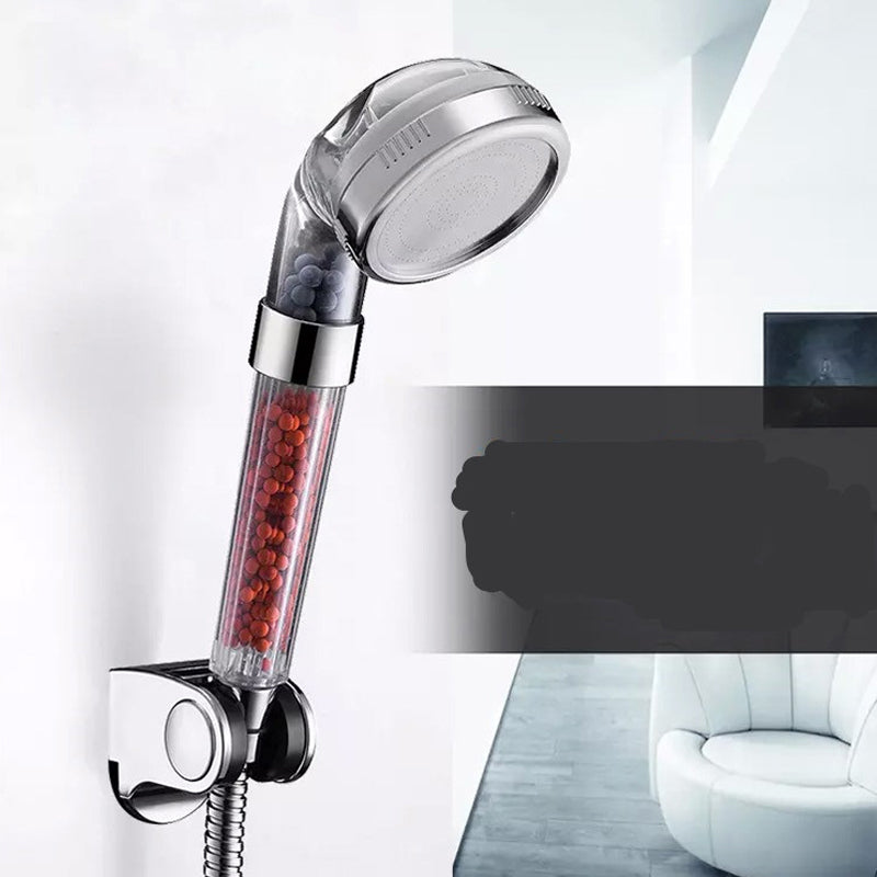 Soffione doccia con filtrazione ionica