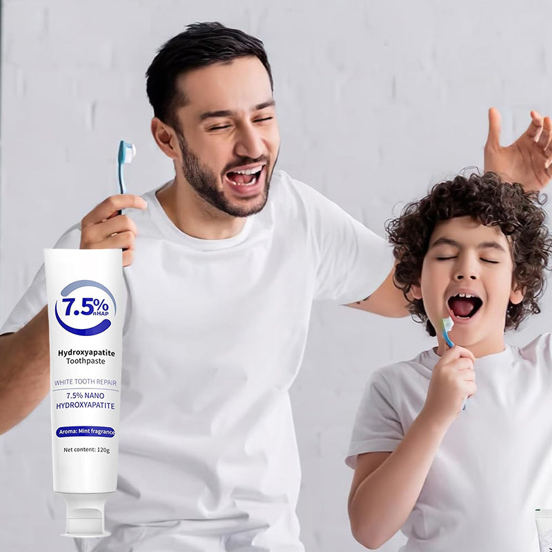 Dentifricio all'idrossiapatite