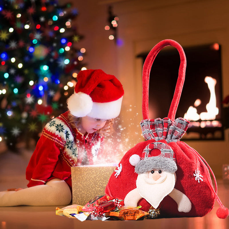🍎Sacchetti regalo di Natale con cerniera