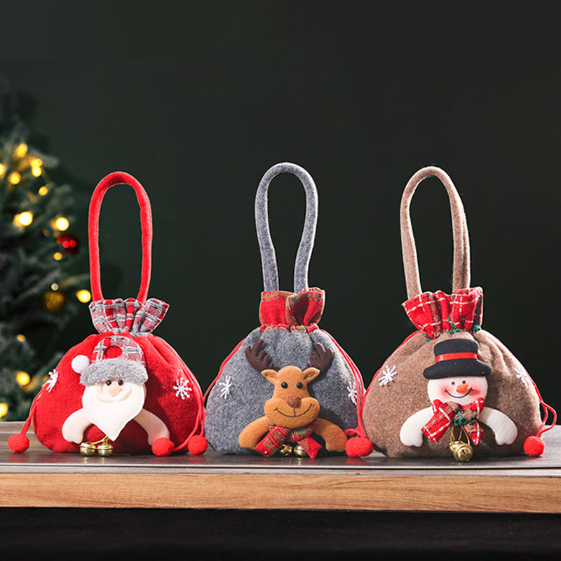 🍎Sacchetti regalo di Natale con cerniera