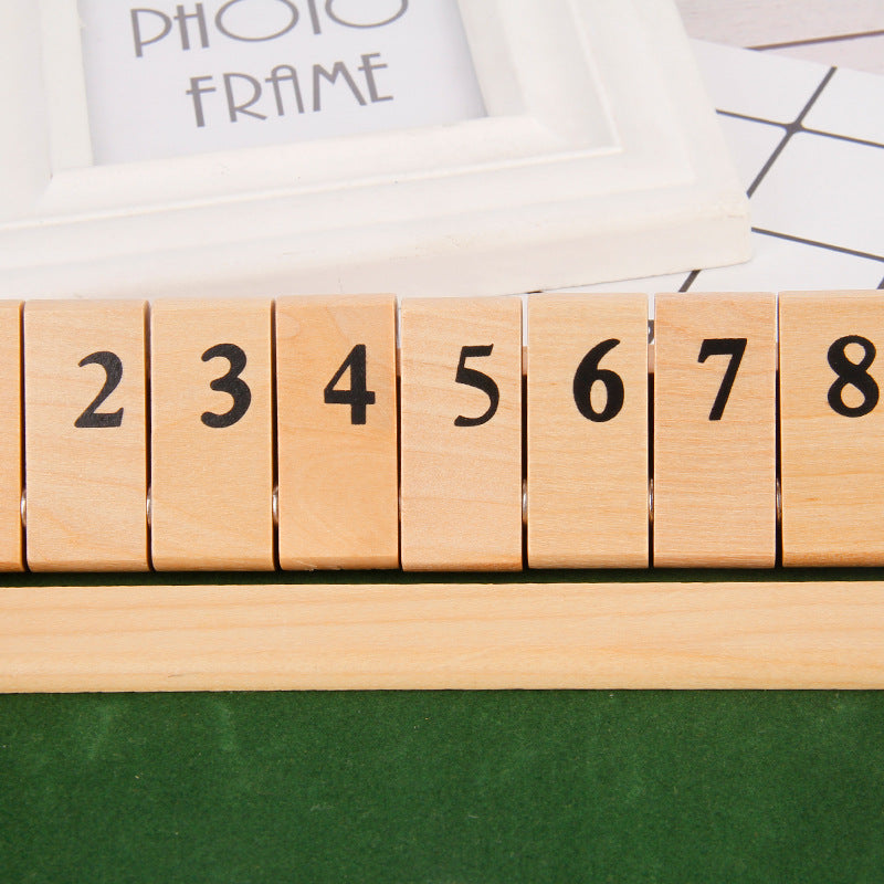 Gioco Chiudi la scatola: divertente gioco di matematica da tavolo per adulti e bambini