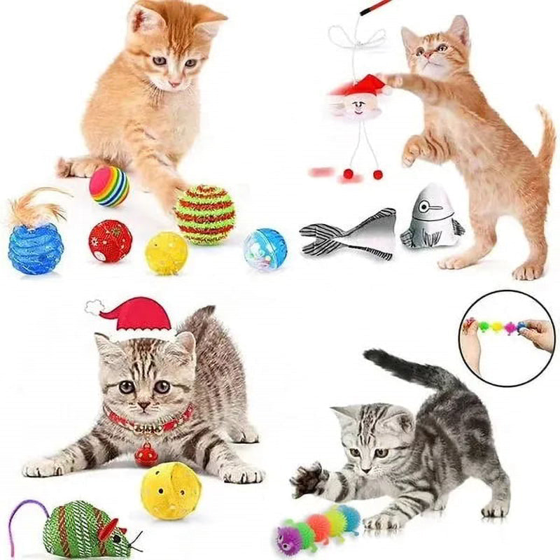 Calendario del gatto con conto alla rovescia per il Natale