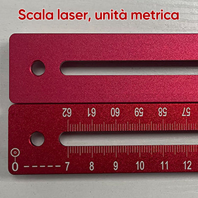 Staffa per scanalatura di fresatura del router 3 in 1