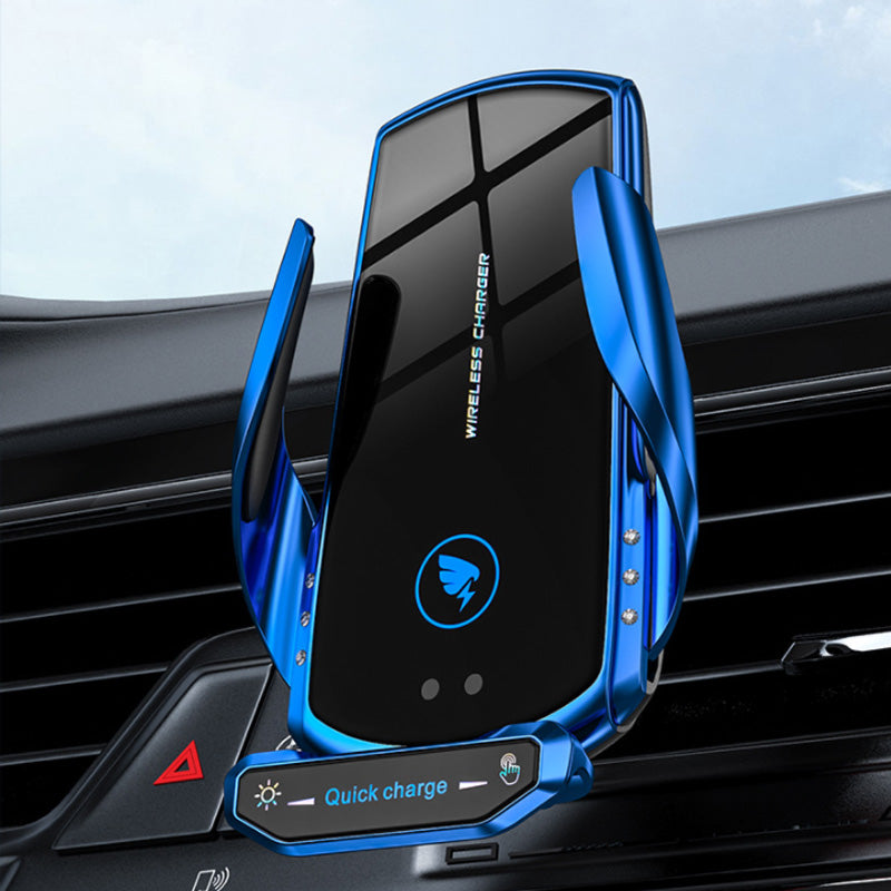 Staffa di ricarica wireless per auto con deformazione a induzione