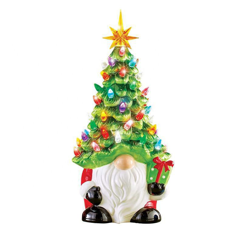 Decorazione per albero di Natale con design di Babbo Natale