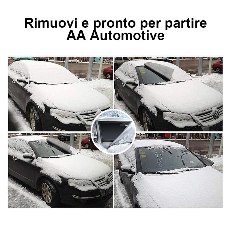 Copertura magnetica per parabrezza auto