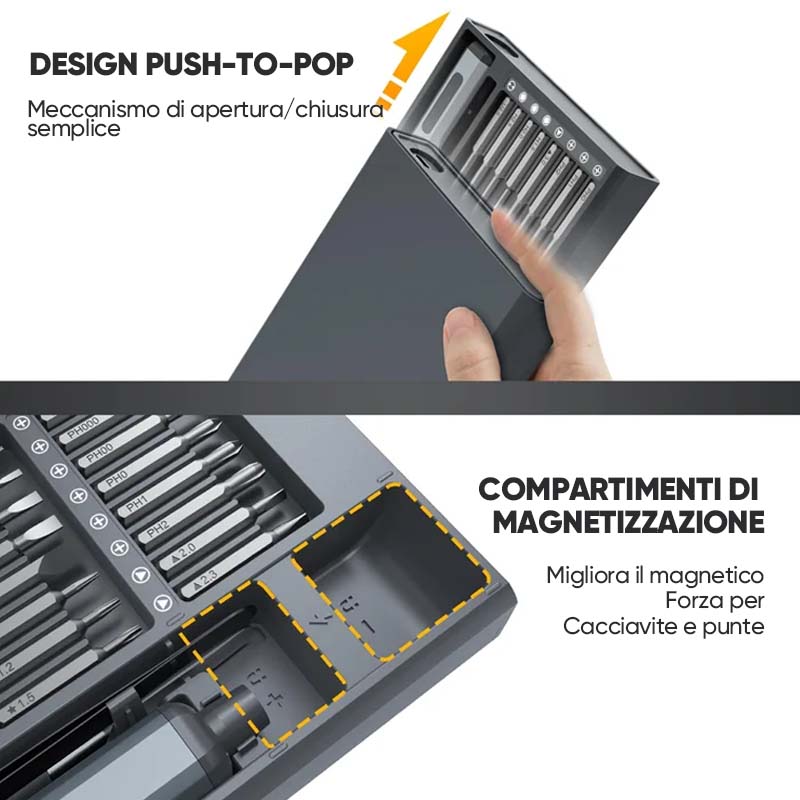 Set di cacciaviti 24 in 1