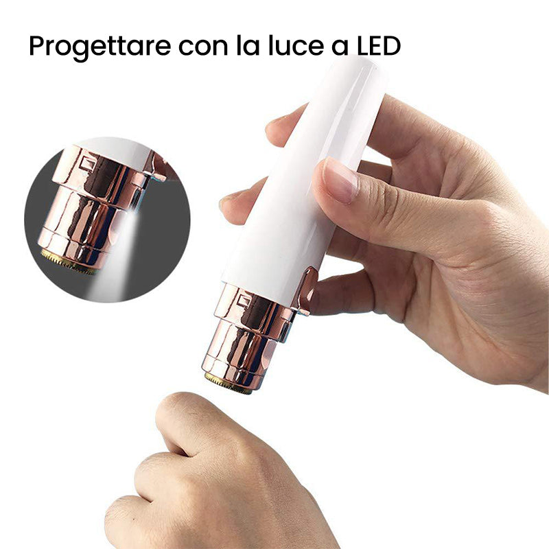 Rasoio Elettrico 2 in 1 per Sopracciglia