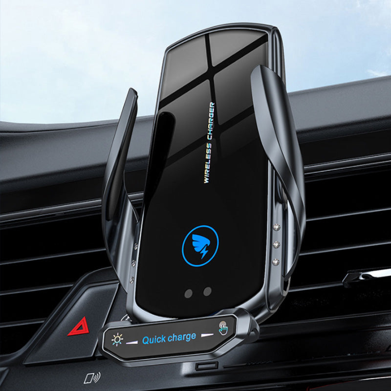 Staffa di ricarica wireless per auto con deformazione a induzione