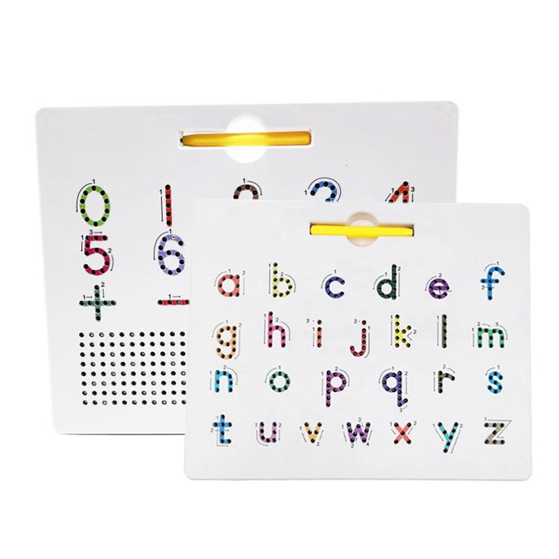 Edizione alfabeto magnetico bifacciale 2 in 1