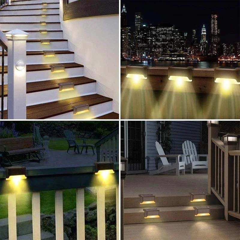 Lampada da Parete LED Solare da Esterno Impermeabile
