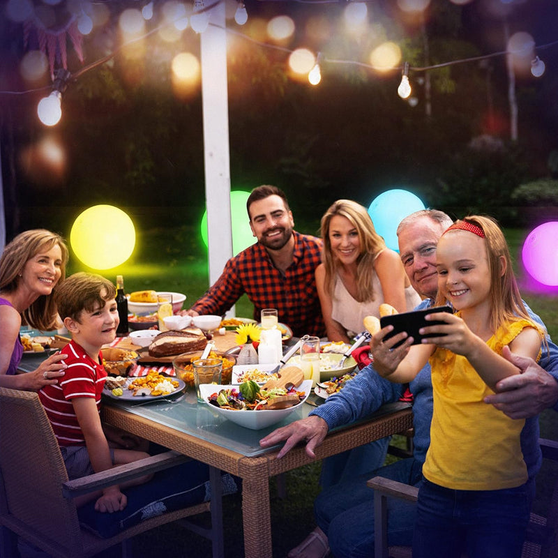 Pallone da spiaggia luminoso a 16 colori con luce a LED