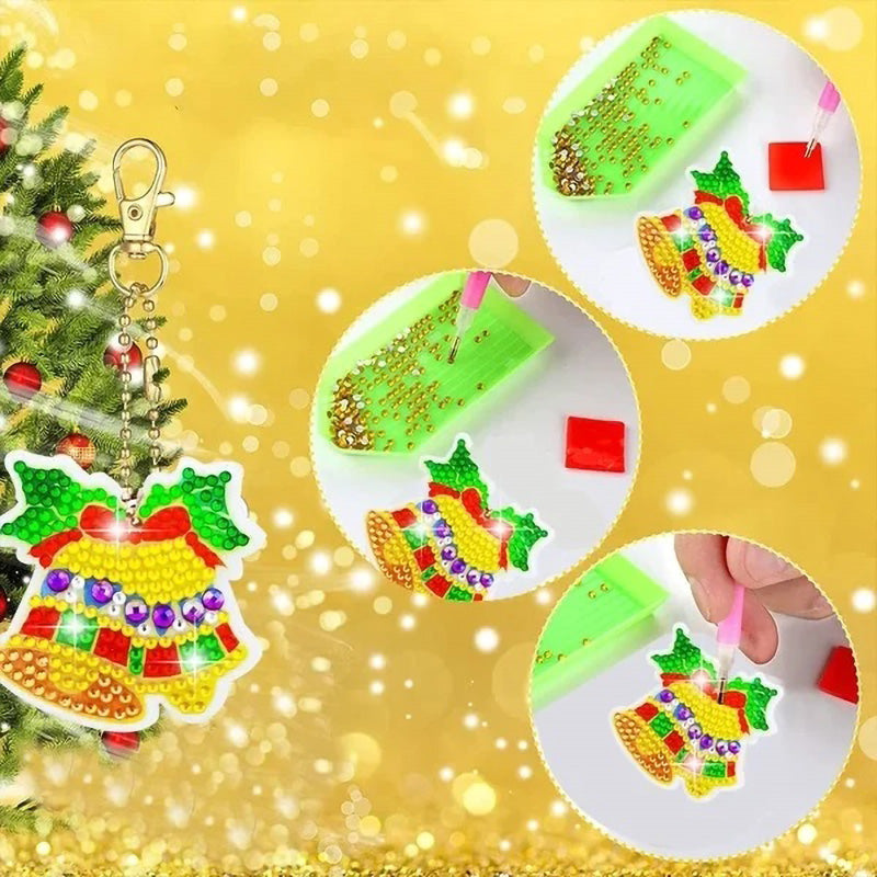Kit di adesivi per pittura natalizia