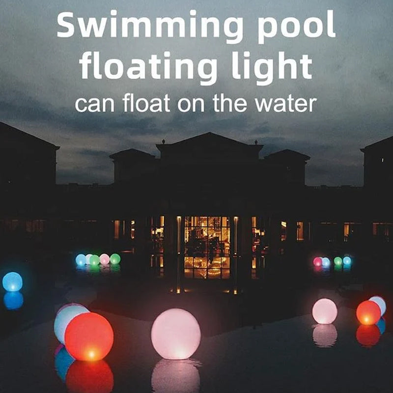 Pallone da spiaggia luminoso a 16 colori con luce a LED