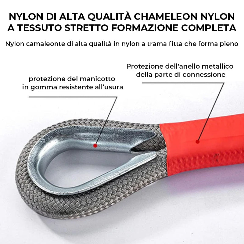 Corda di emergenza per rimorchi